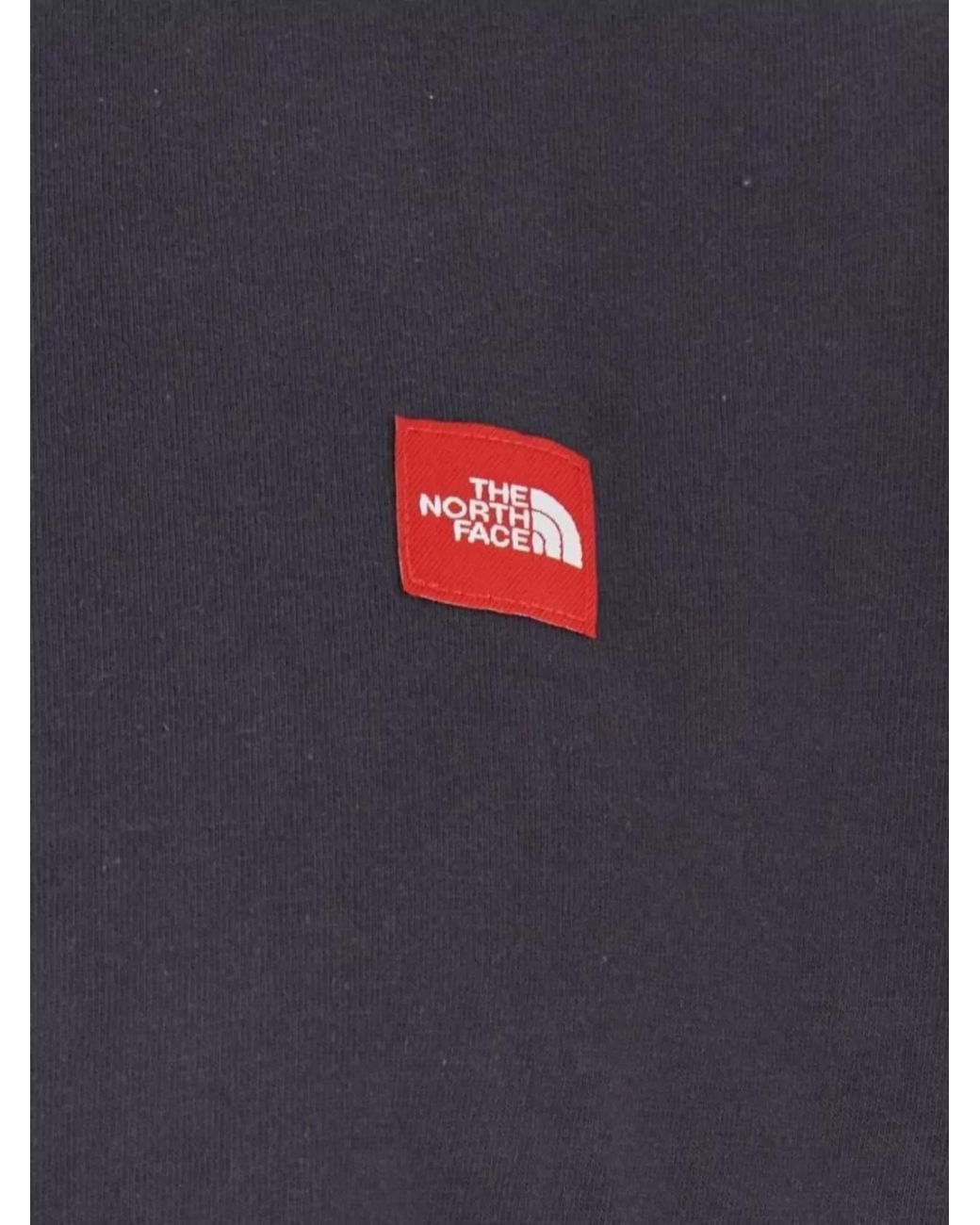 The North Face Blue Cotton Relaxed-Fit Short-Sleeve T-Shirt for men