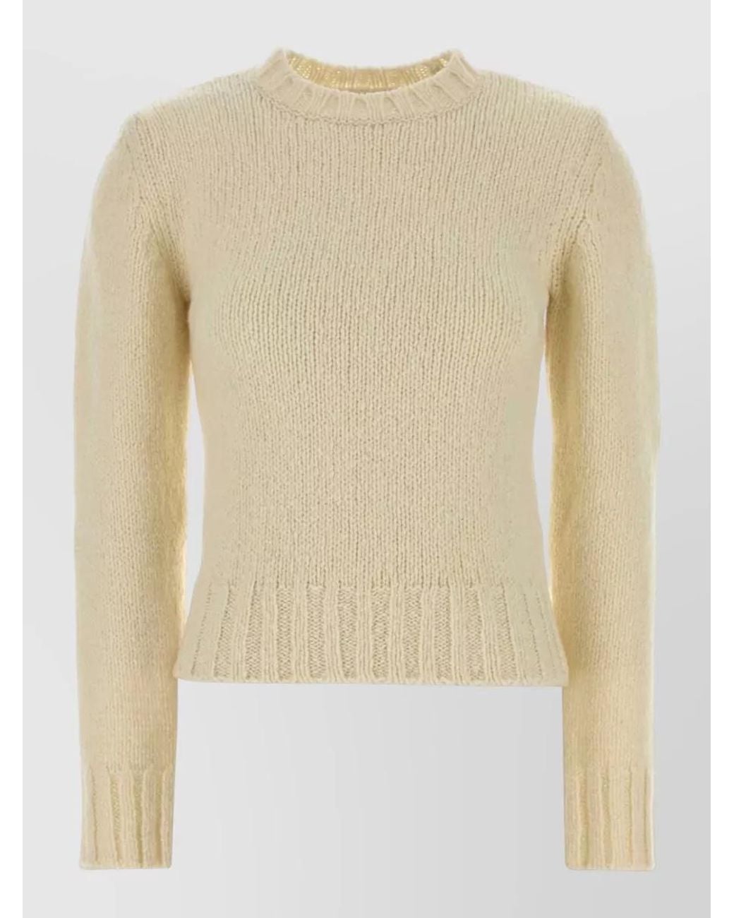 A.P.C. Natural Virgin Wool Jumper