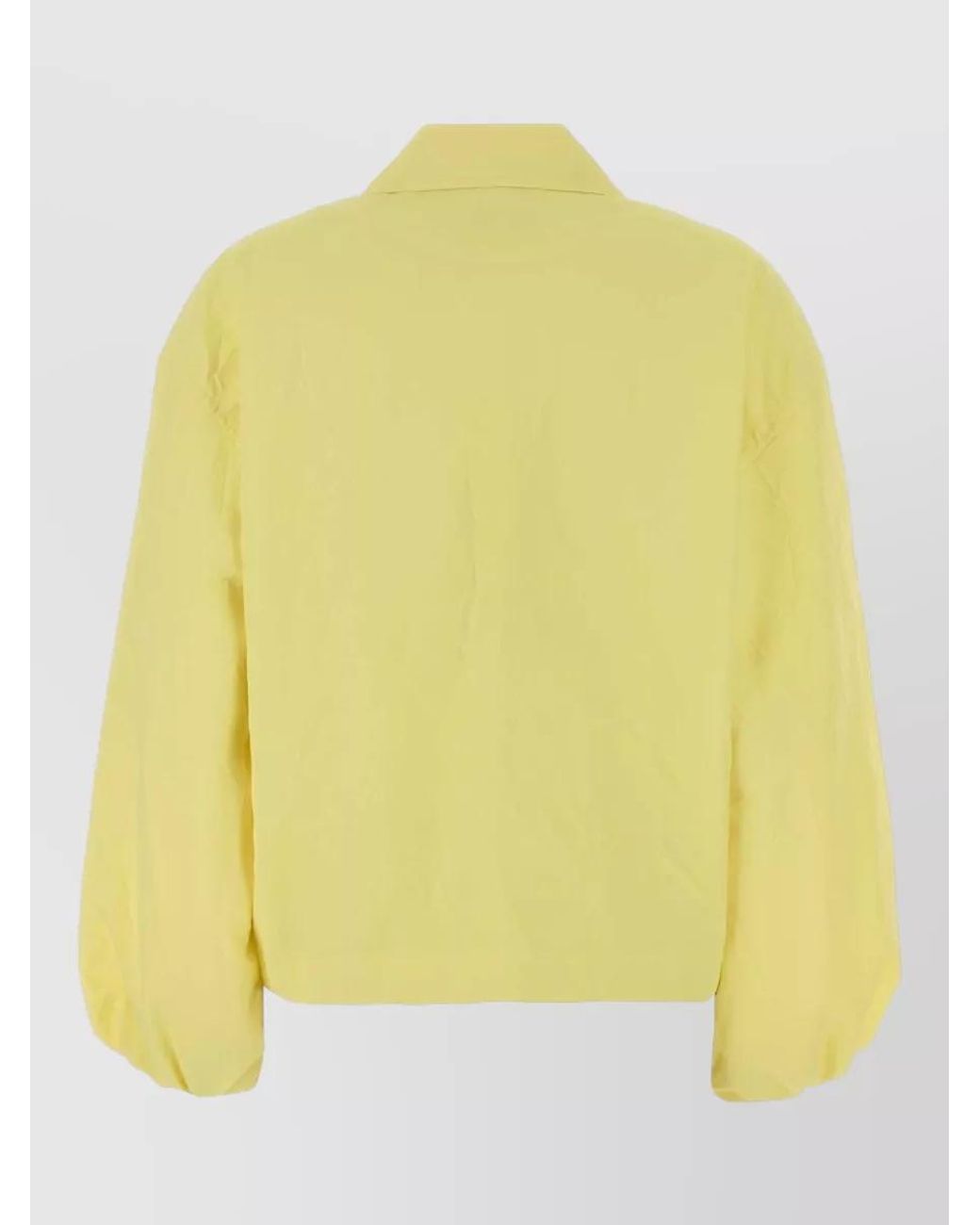 Loewe Yellow Single Breasted Coat