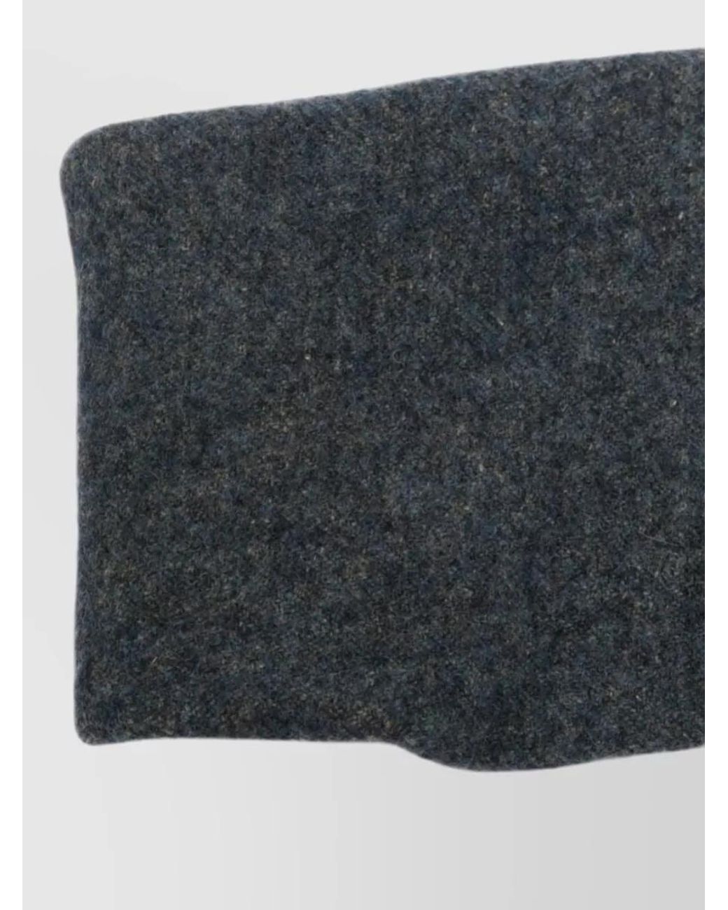 Cortana Gray Gathered Knit Headband