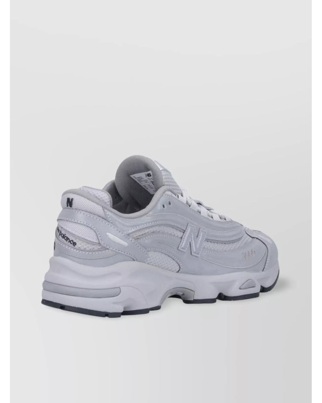 New Balance Gray Low Top Sneakers Mesh Panels