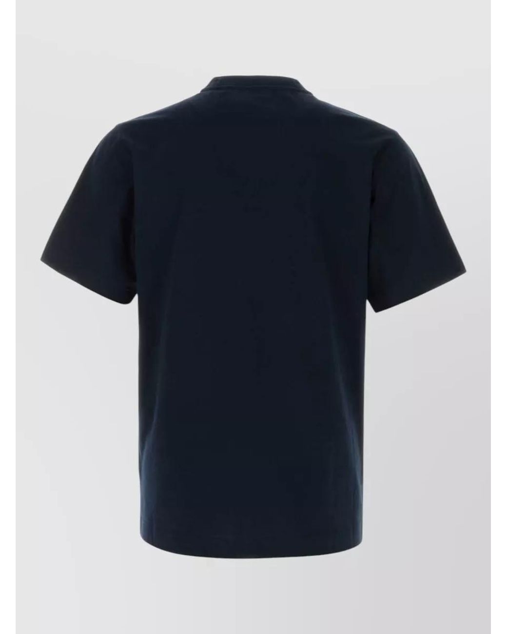 Burberry Blue Slim-Fit Cotton Logo-Print T-Shirt for men