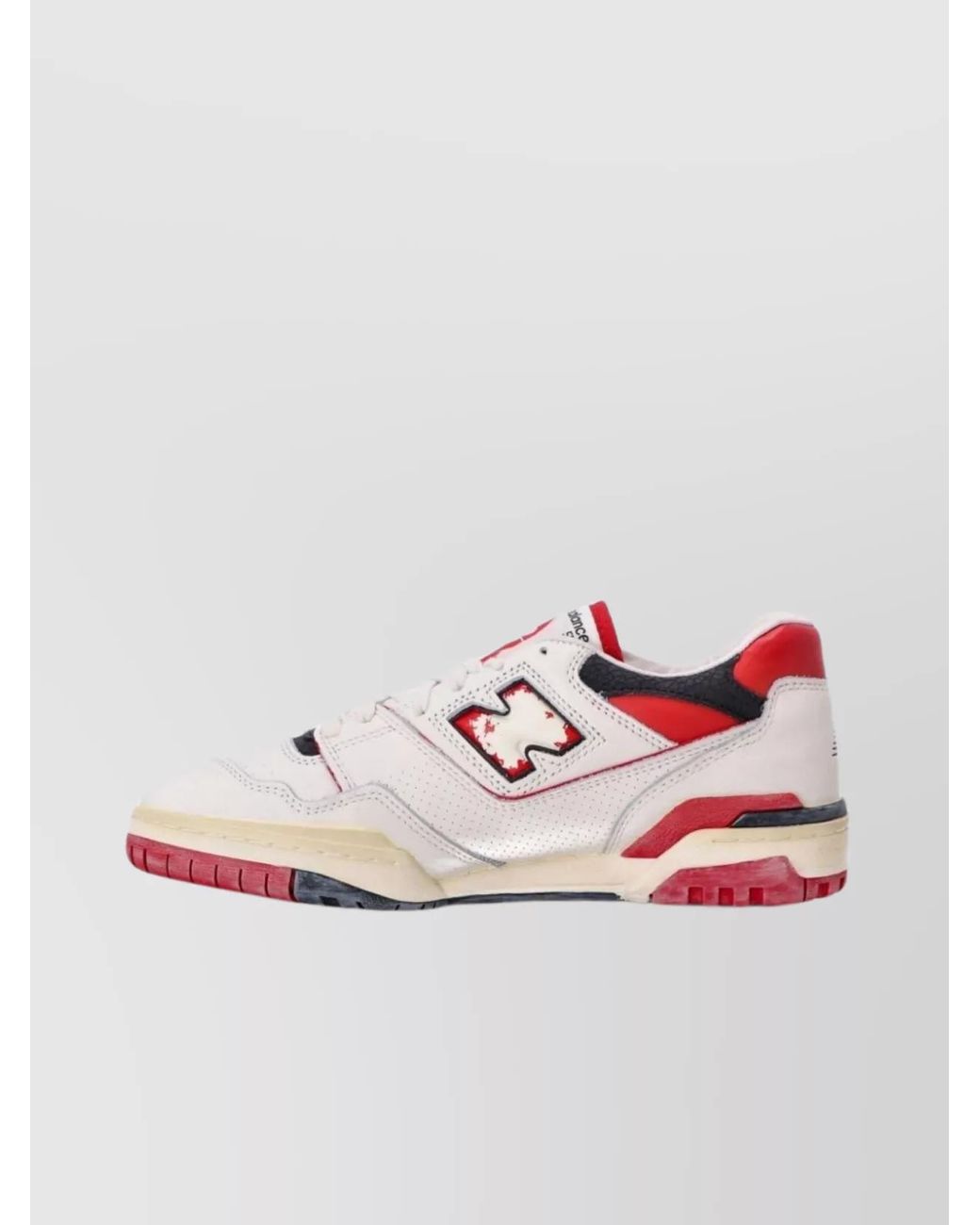New Balance Pink Leather 550 Sneakers for men