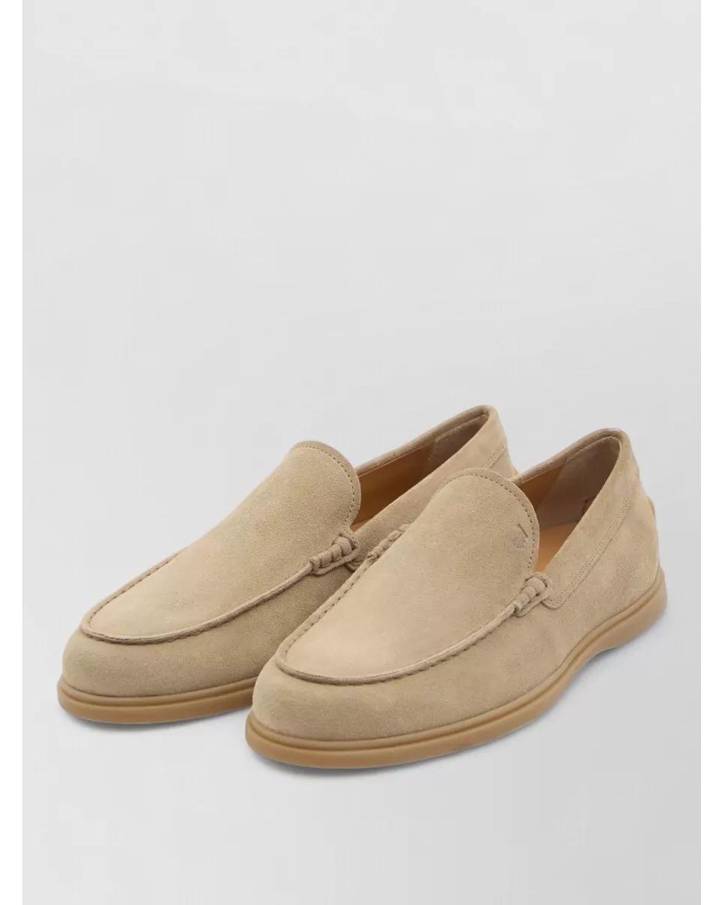 Tod's Natural Suede Loafers for men