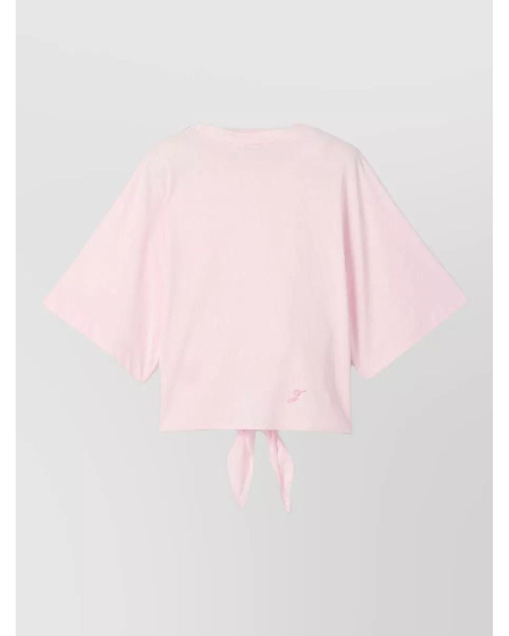 Jacquemus Multicolor High Neck Open Back Elbow-Length Sleeve Knitted Top