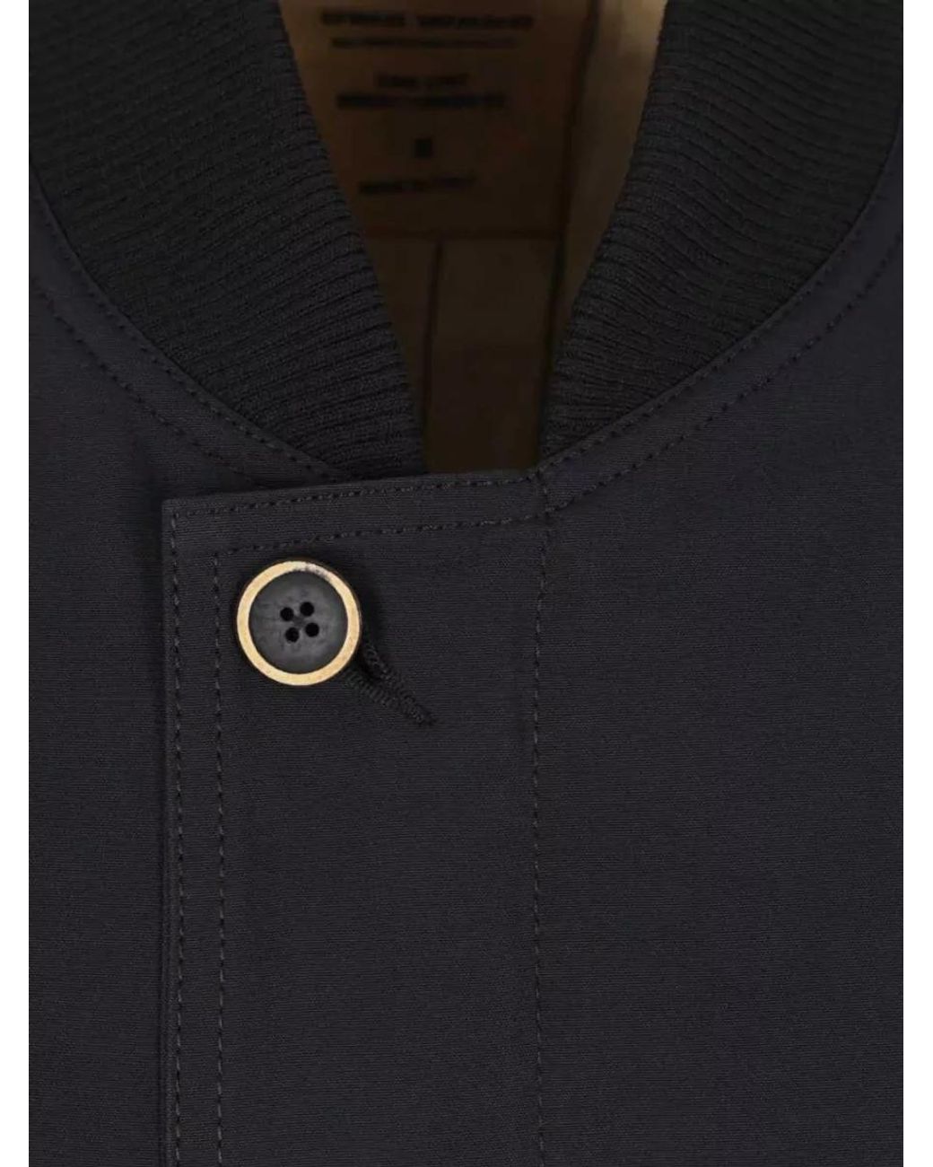 Uma Wang Blue Oversized Bomber Jacket for men