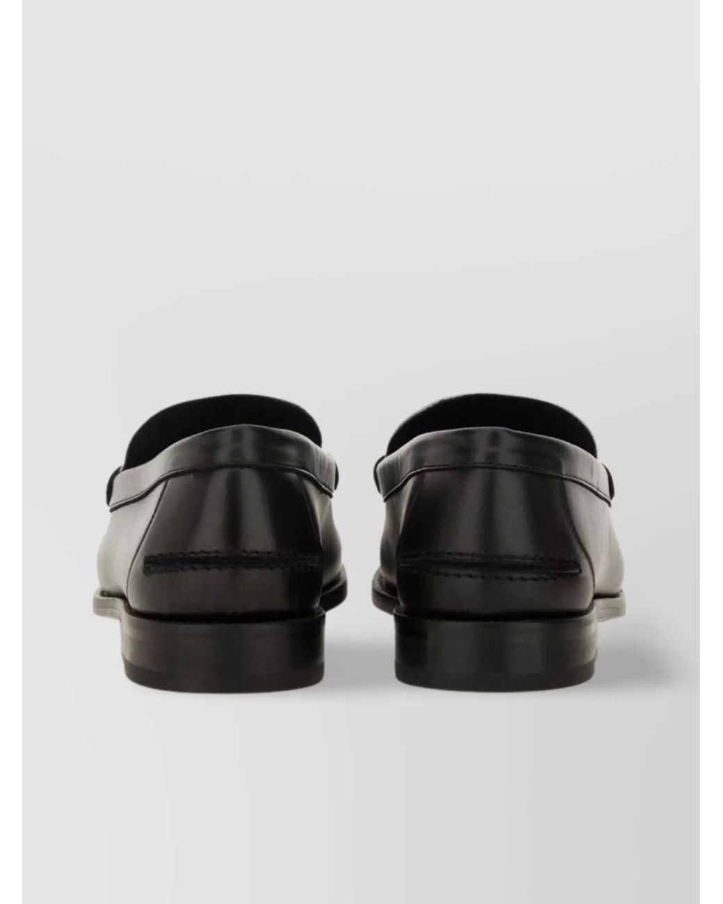 Versace Brown Vegan Leather Loafers for men