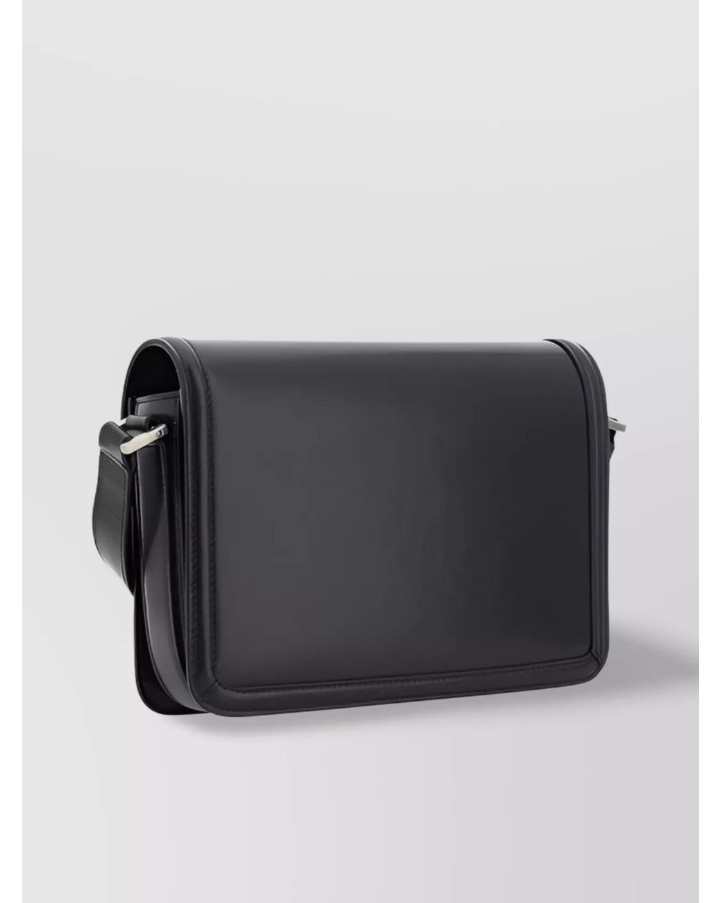 Saint Laurent Blue Leather Solferino Crossbody Bag for men