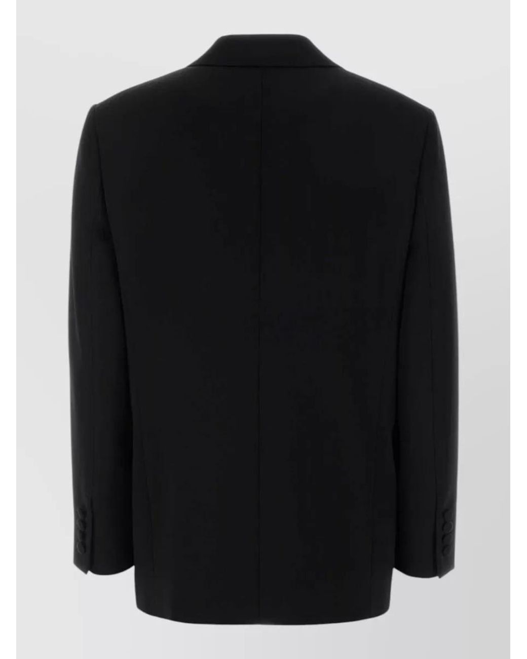 The Row Black Wool Blazer