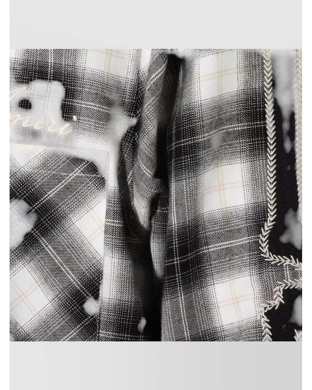 Amiri Gray Shirts _100 Co for men