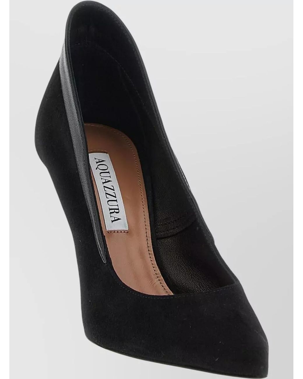 Aquazzura Black Leather Pumps