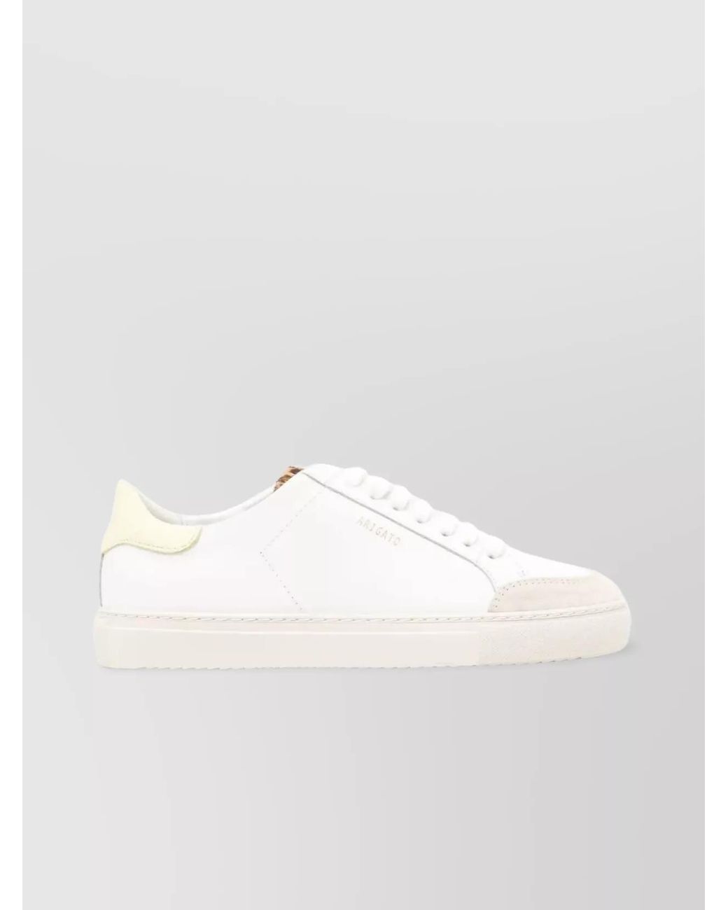 Axel Arigato Natural Leather Low-Top Sneakers