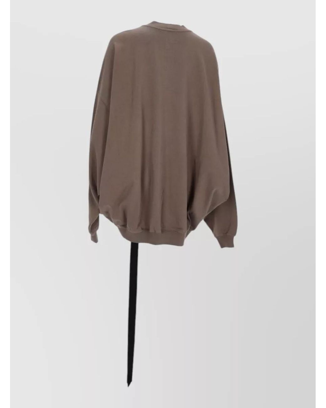 Rick Owens Brown Cotton Loungewear Top