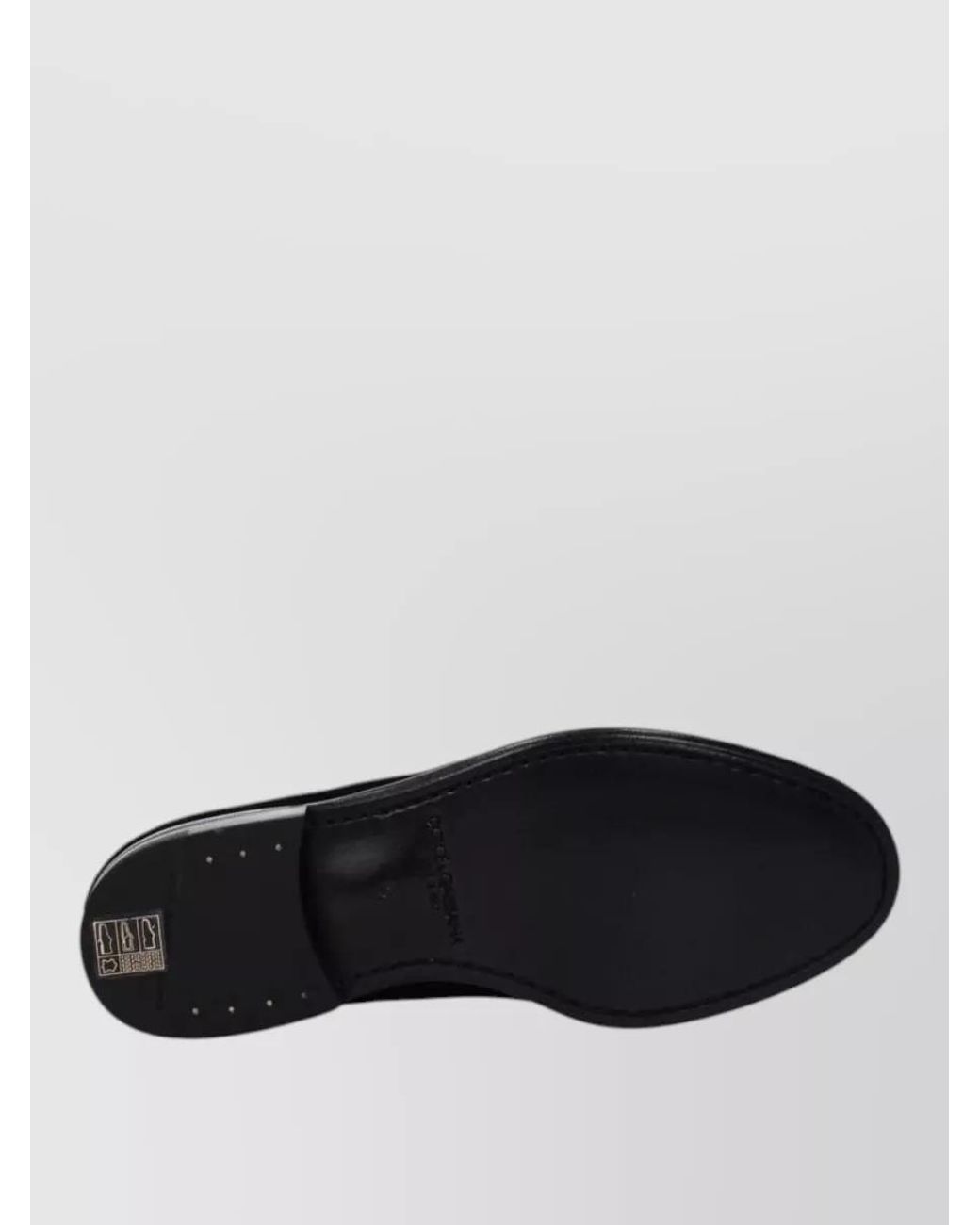 Dolce & Gabbana Black Velvet Loafers for men