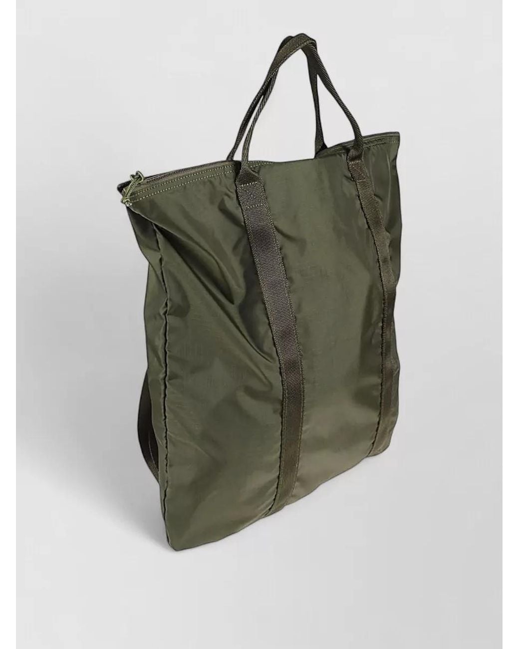 Porter-Yoshida and Co Green Nylon 2 Way Backpack for men