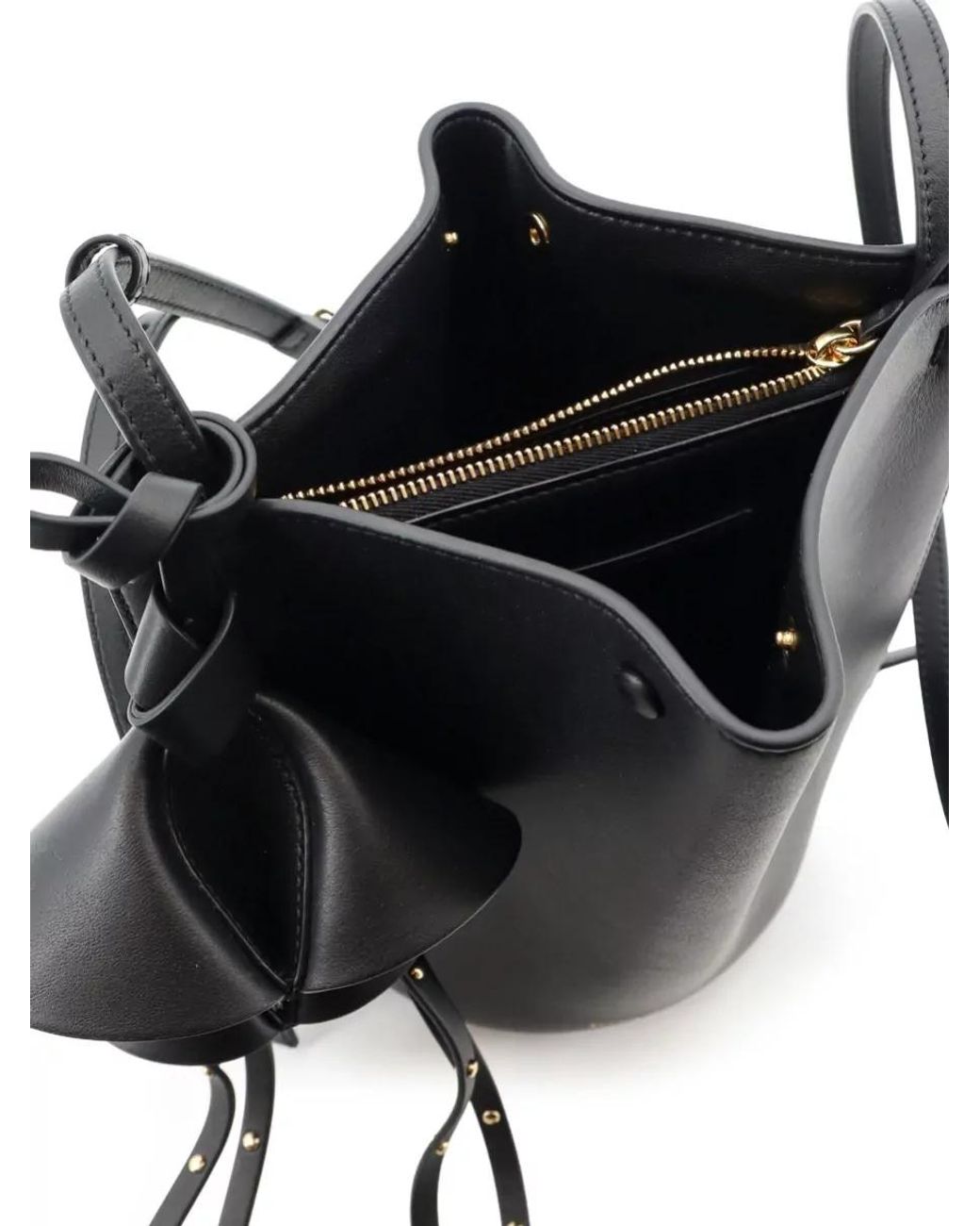 Givenchy White Nano Leather Bucket Bag