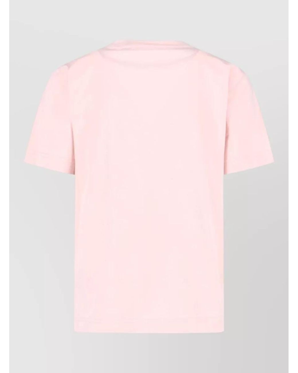 Burberry Pink Cotton Short-Sleeve T-Shirt