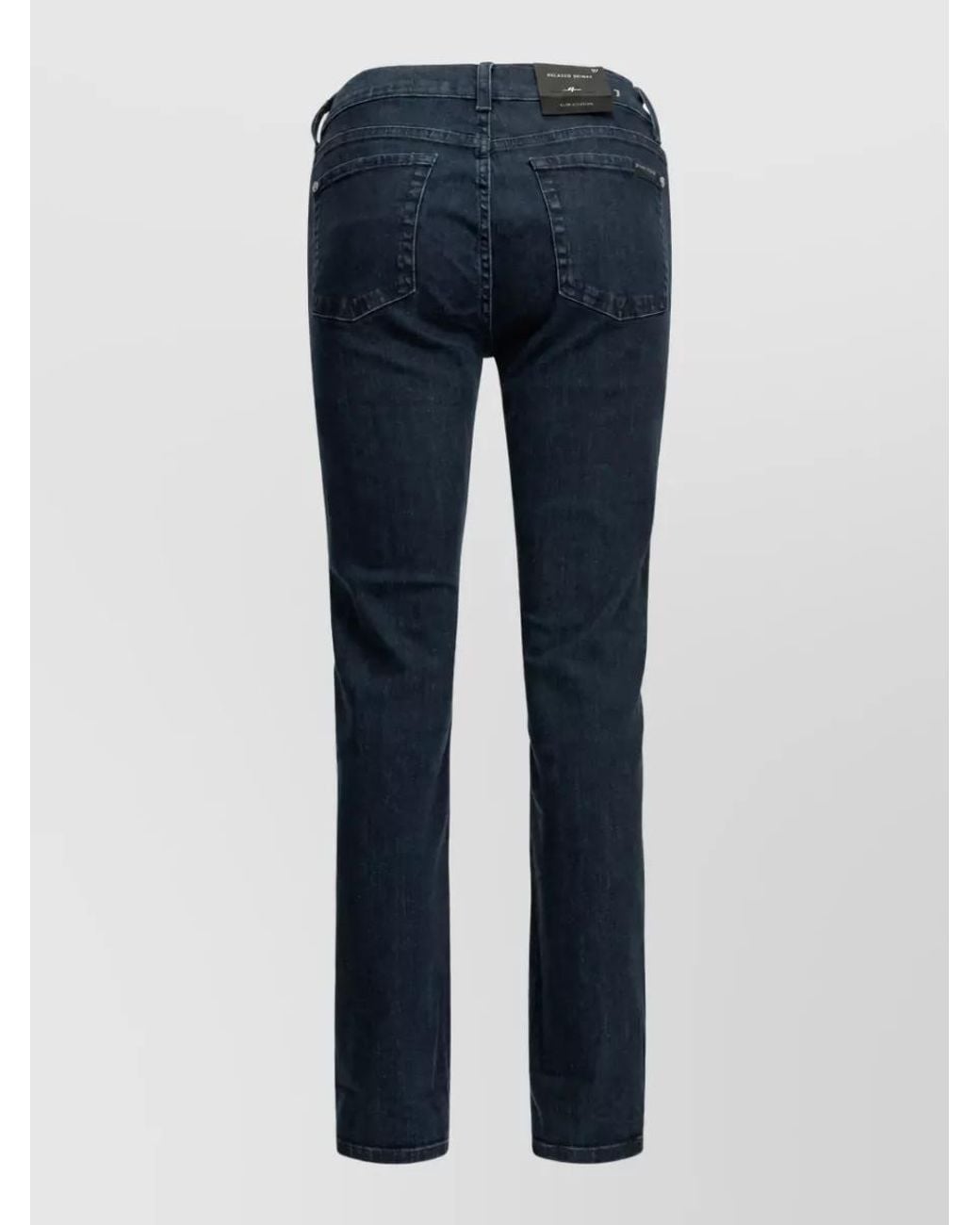 7 For All Mankind Blue Denim Jeans