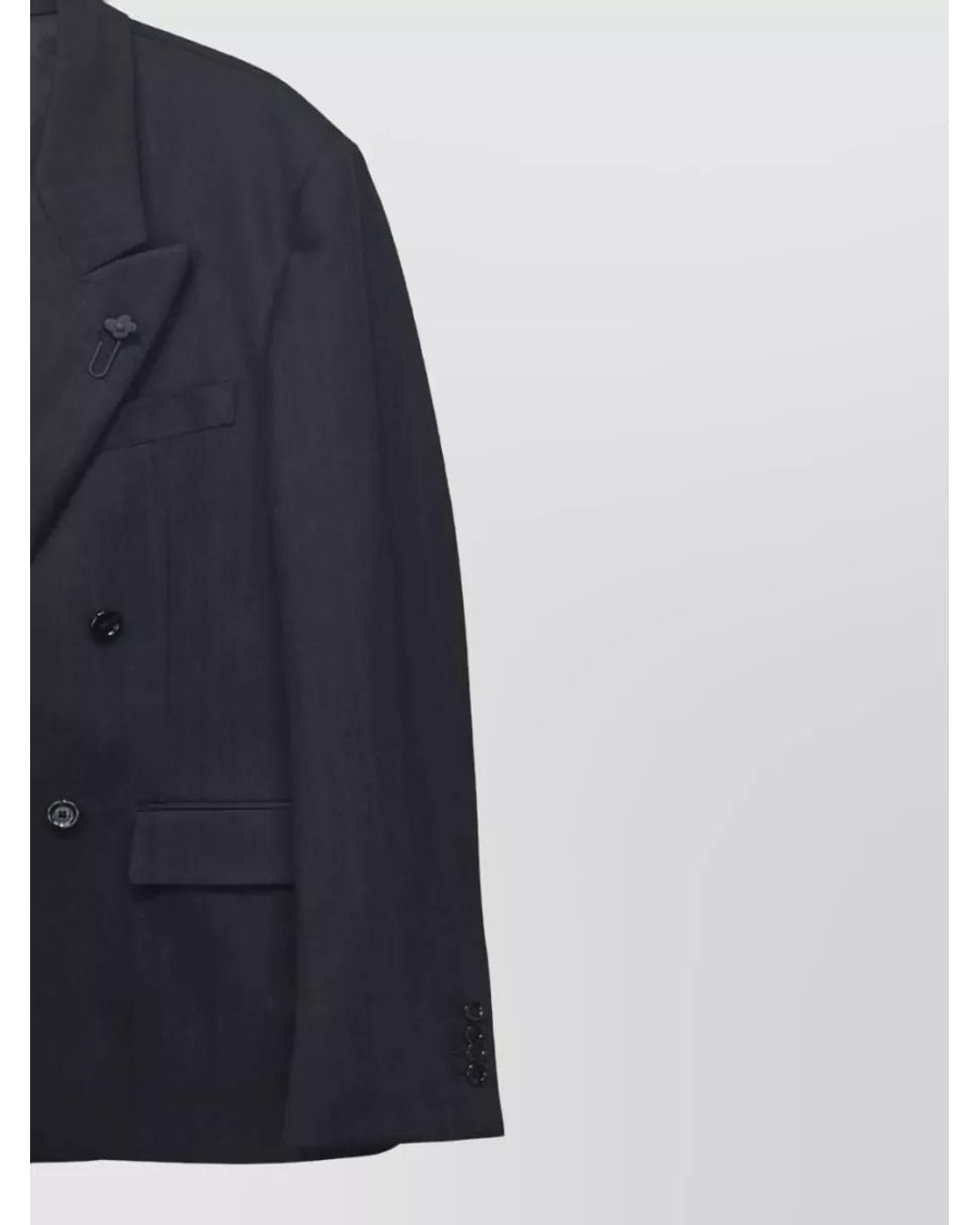 Lardini Blue Wool Suit Jacket for men