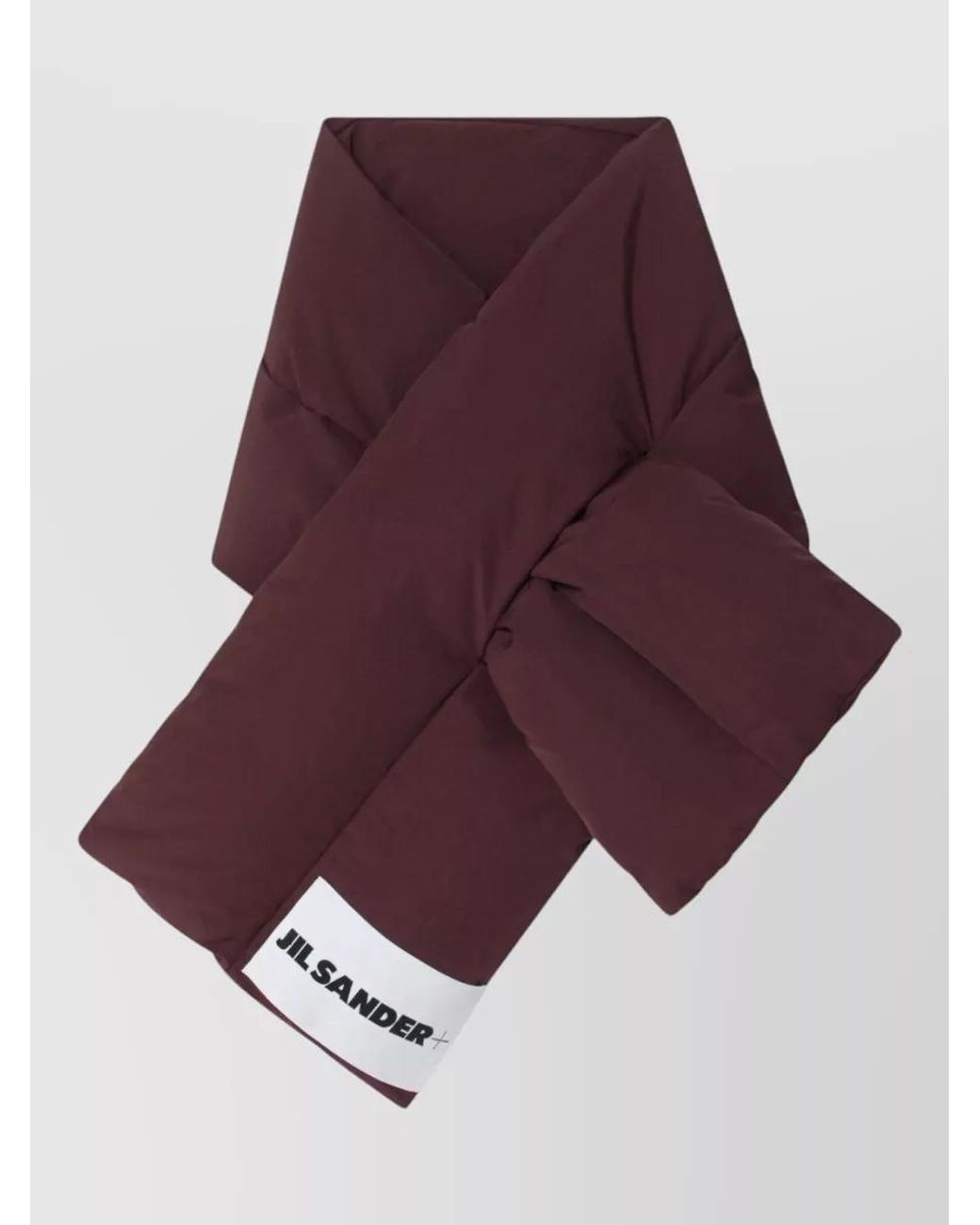 Jil Sander Purple Padded Scarf for men