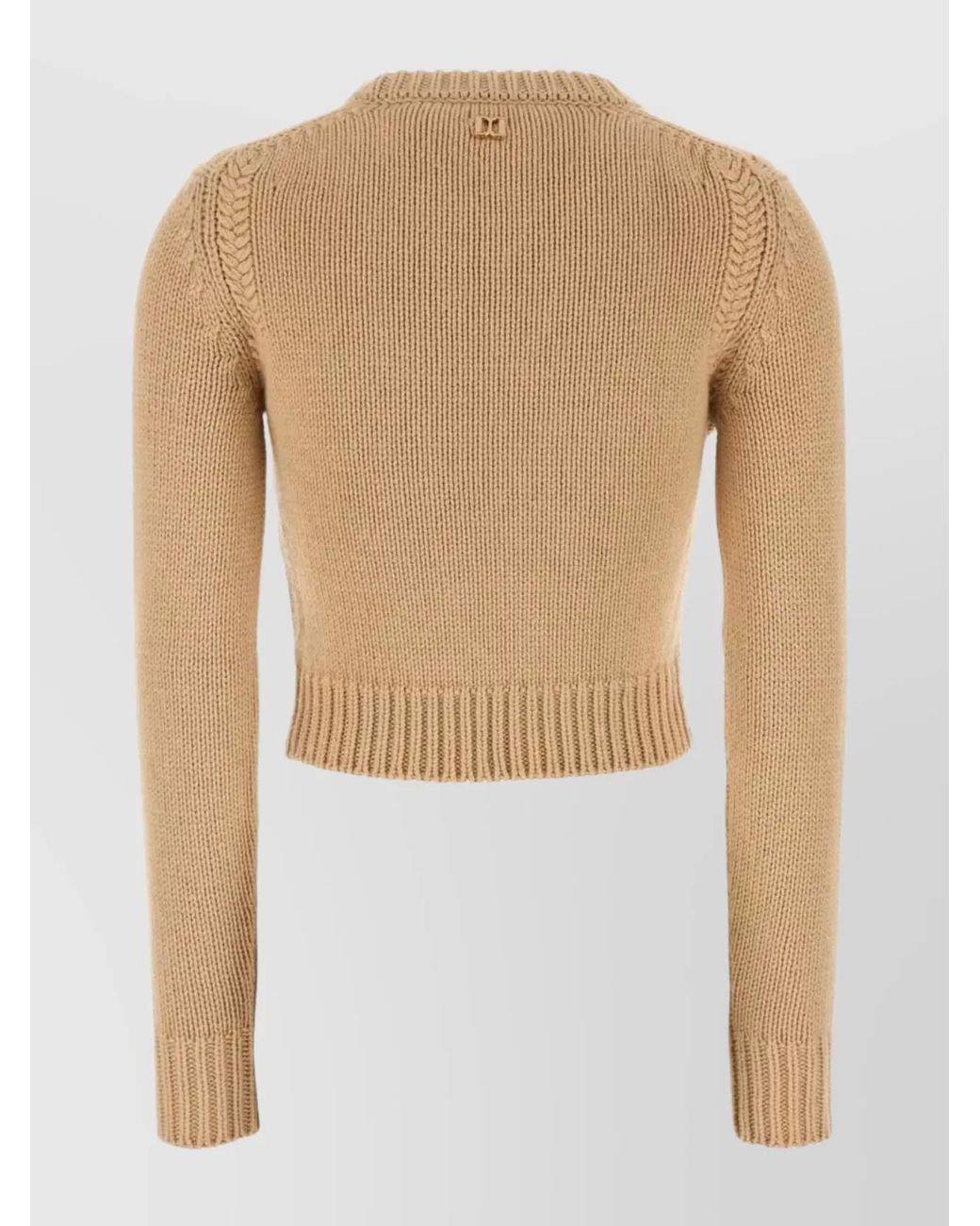 Chloé White Mohair Knit Sweater