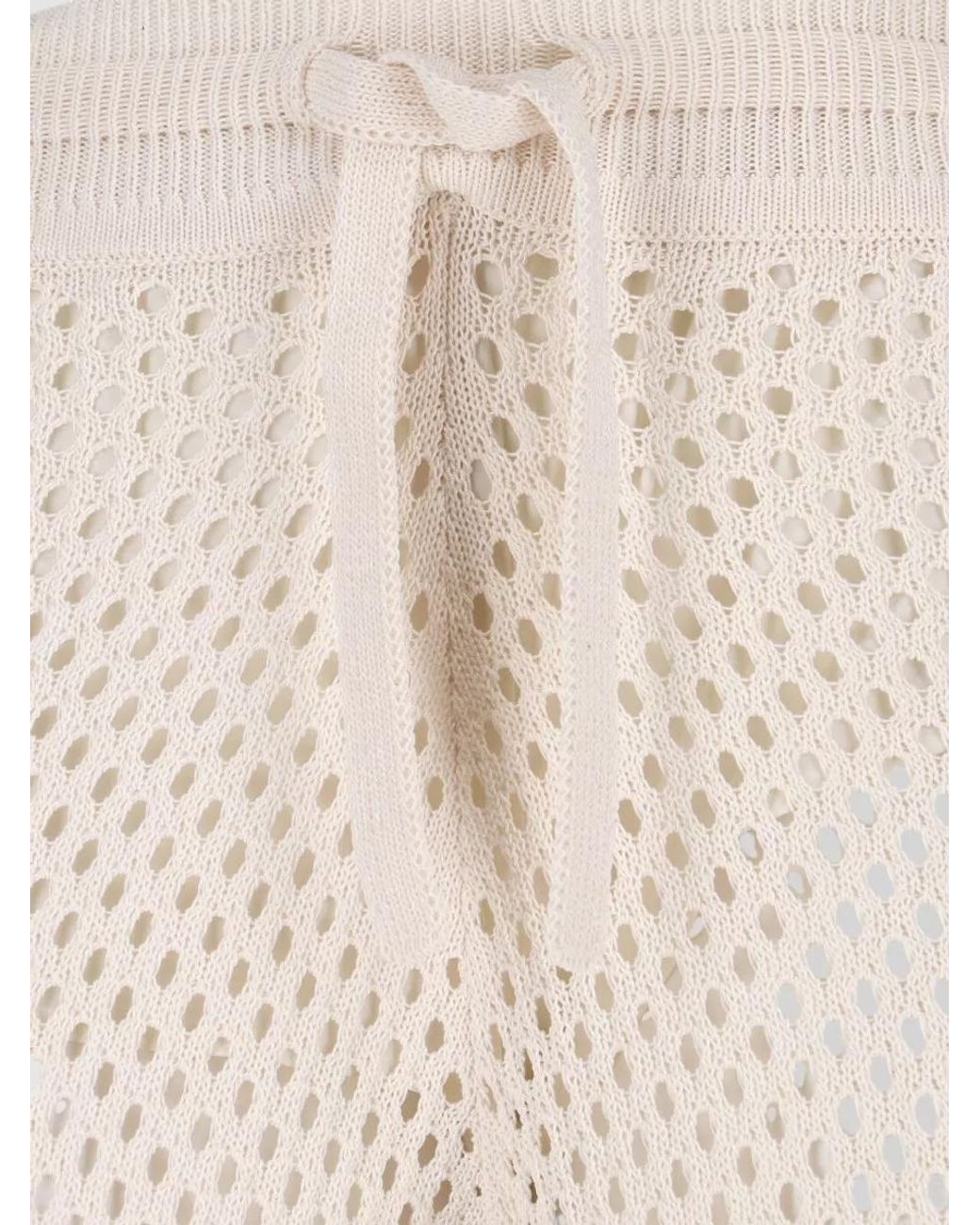 Golden Goose Deluxe Brand White Straight Wide-Leg Trousers