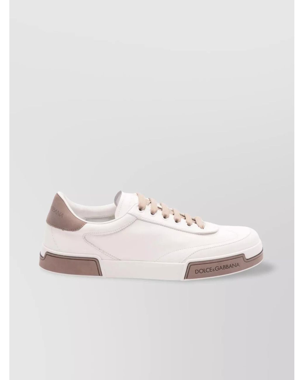 Dolce & Gabbana Multicolor Leather Low-Top Sneakers for men