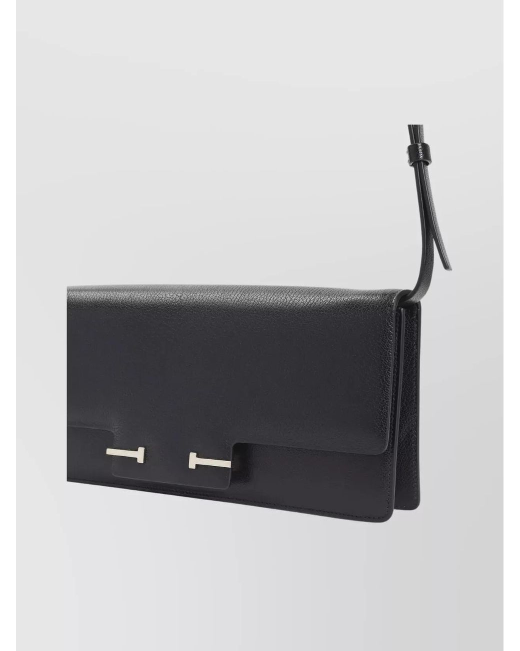 Tom Ford Black Aube Leather Shoulder Bag