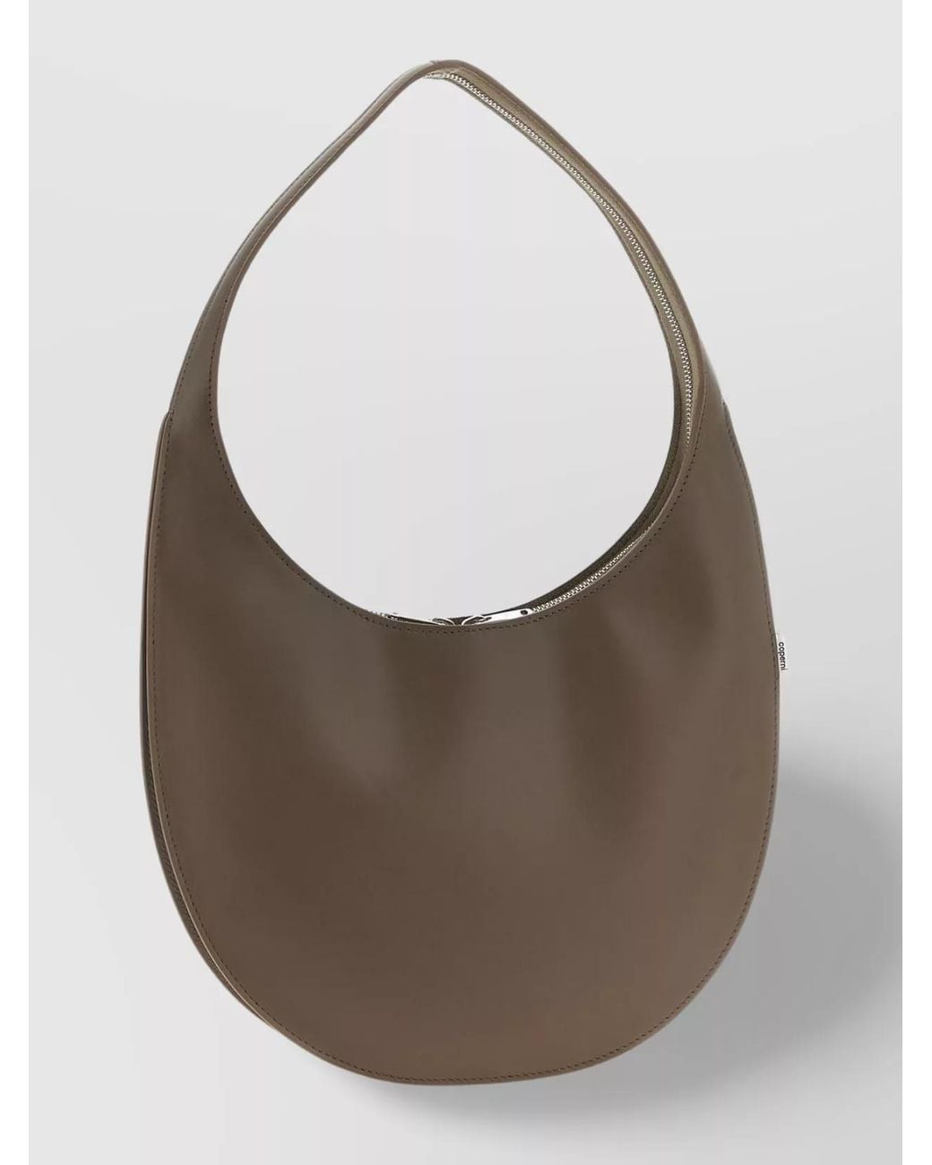 Coperni Brown Swipe Medium Leather Shoulder Bag