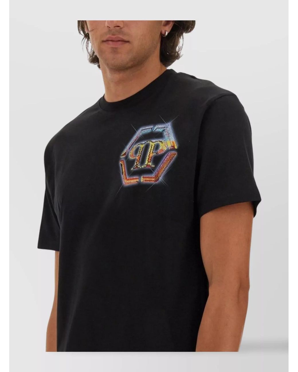 Philipp Plein Black Regular-Fit T-Shirt for men