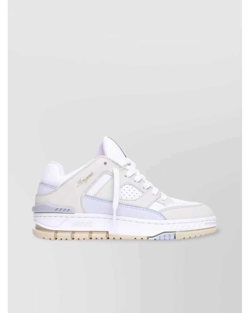 Axel Arigato White Leather Low-Top Sneakers