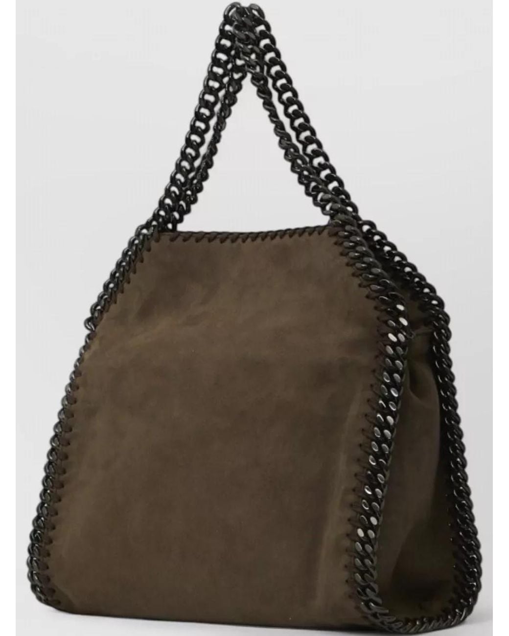 Stella McCartney Brown Falabella Mini Shoulder Bag