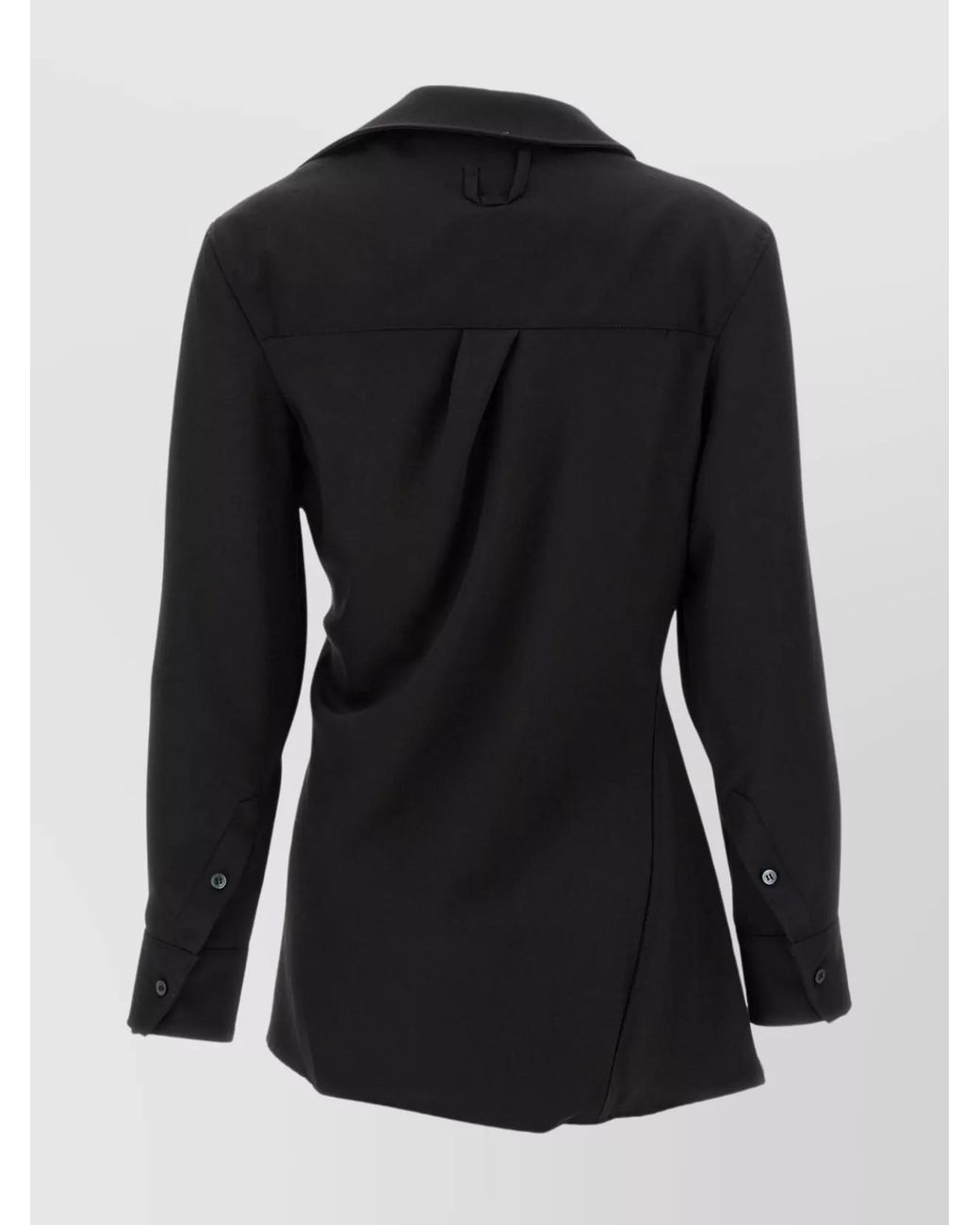 Jacquemus Black Virgin Wool Shirt