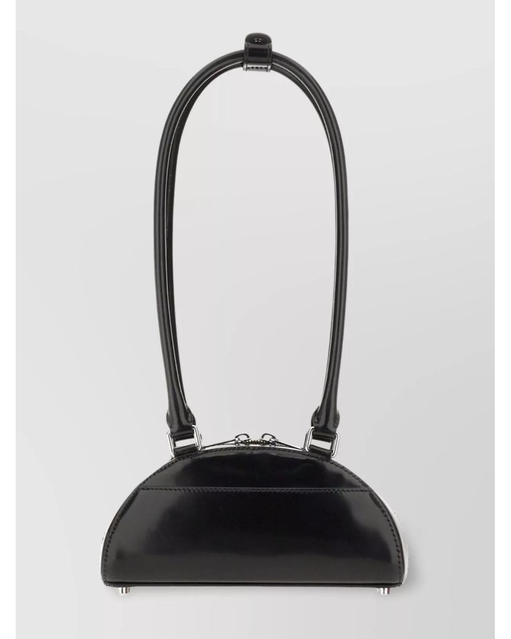 Self-Portrait Black Mini Leather Shoulder Bag