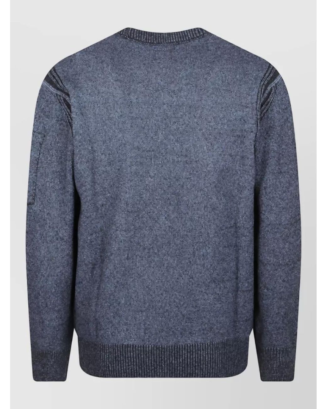 C P Company Blue Crewneck Jumper for men