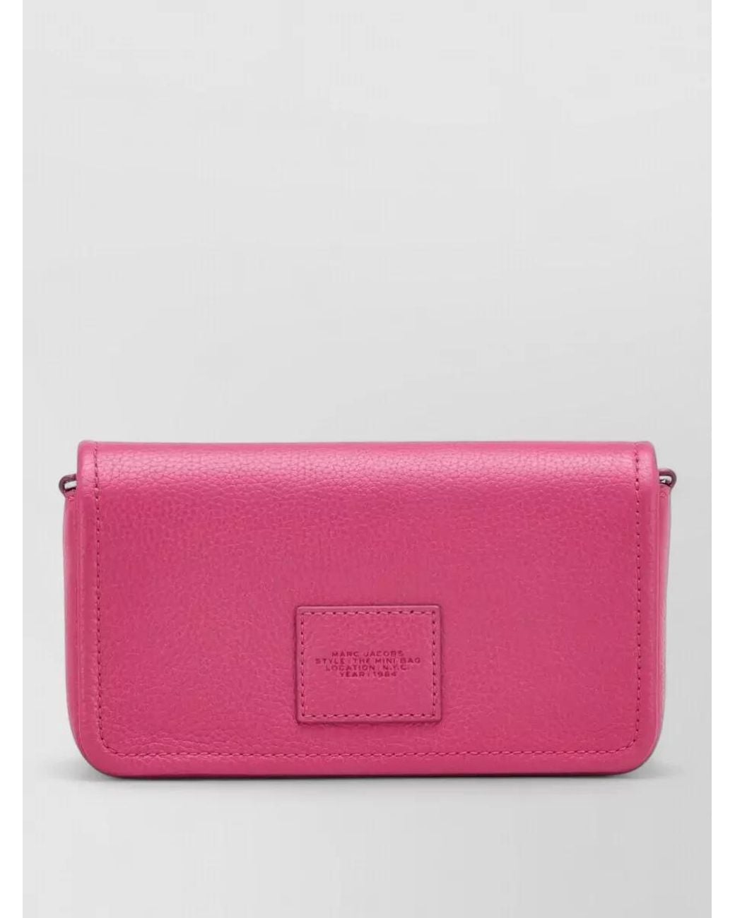 Marc Jacobs Pink The Mini Sack Leather Cross-Body Bag