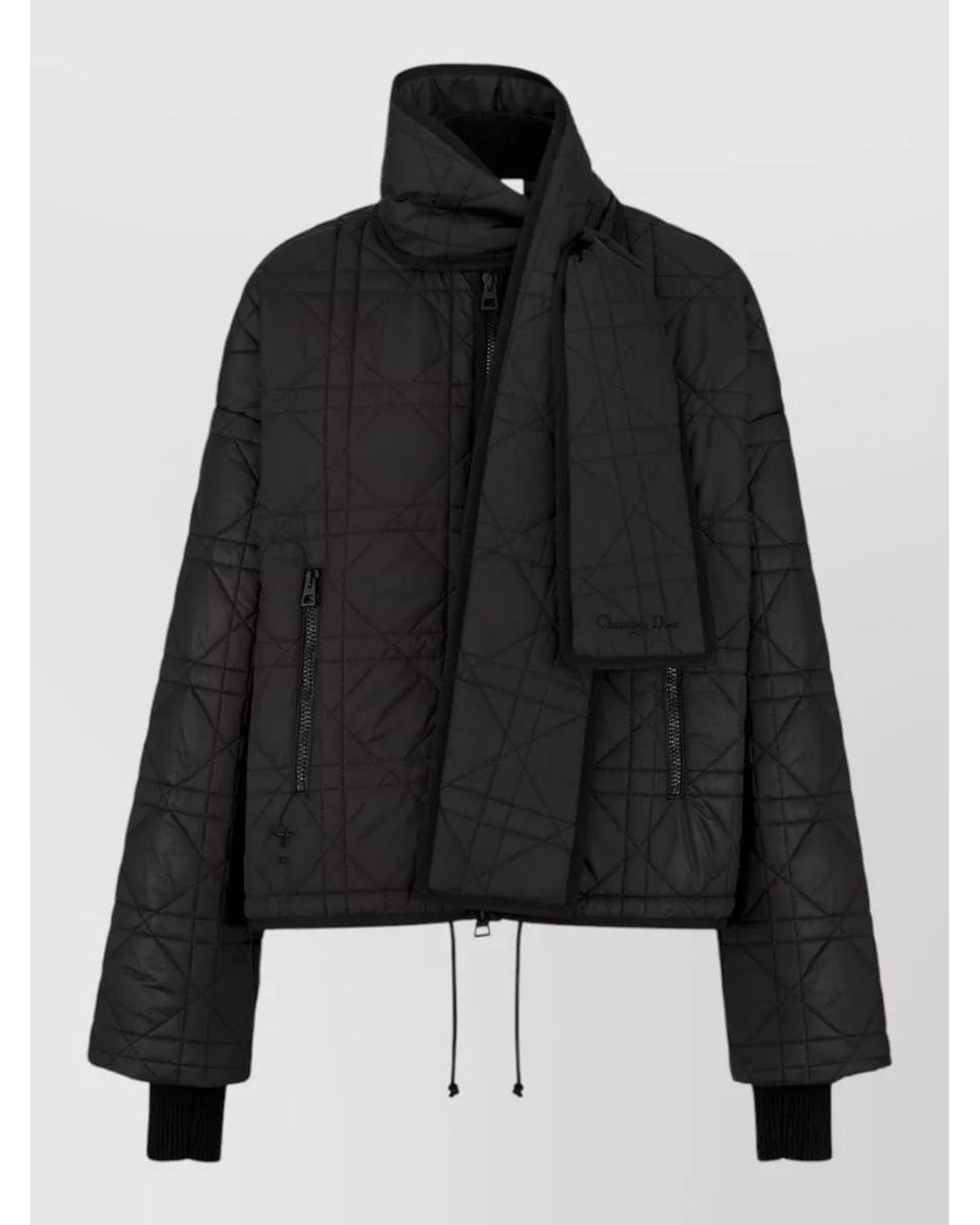 Dior Black Single Breasted Coat