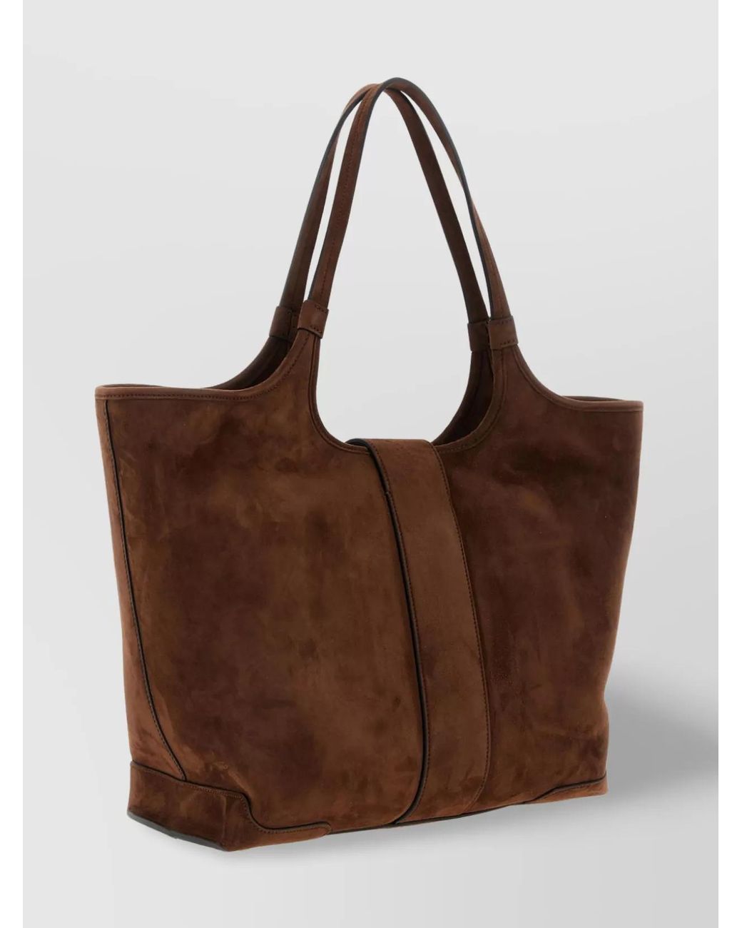Roger Vivier Brown Leather Tote Bag