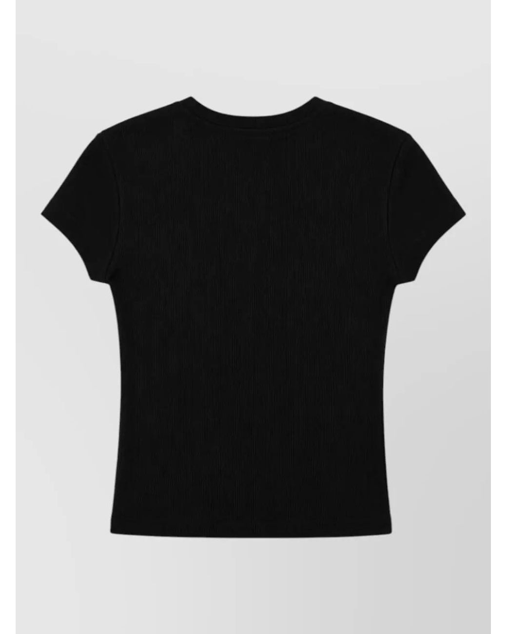 Vivienne Westwood Black Cropped Logo-Print T-Shirt