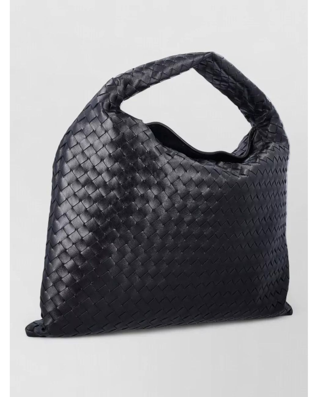 Bottega Veneta Blue Hop Large Leather Shoulder Bag
