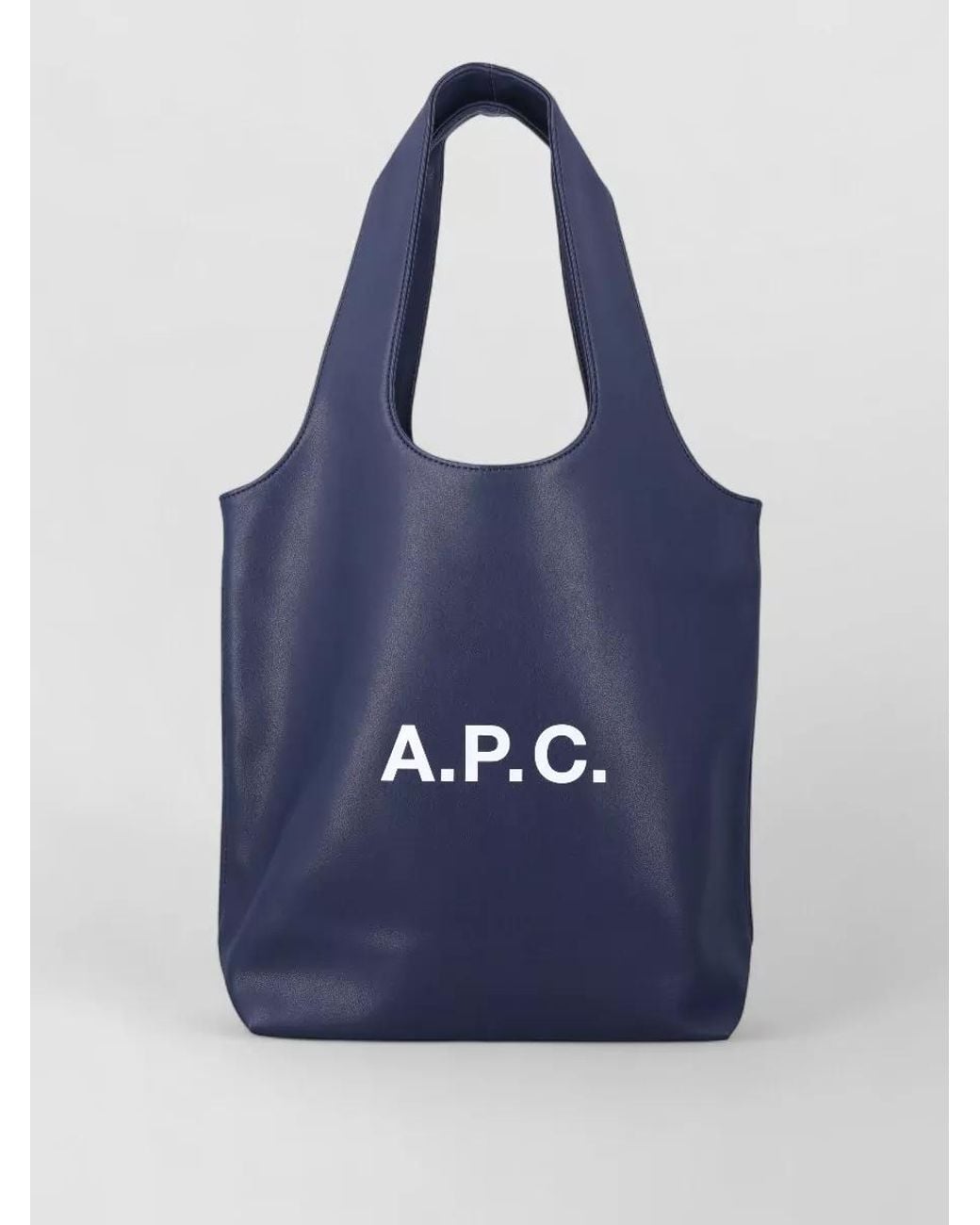A.P.C. Blue Ninon Small Tote Bag