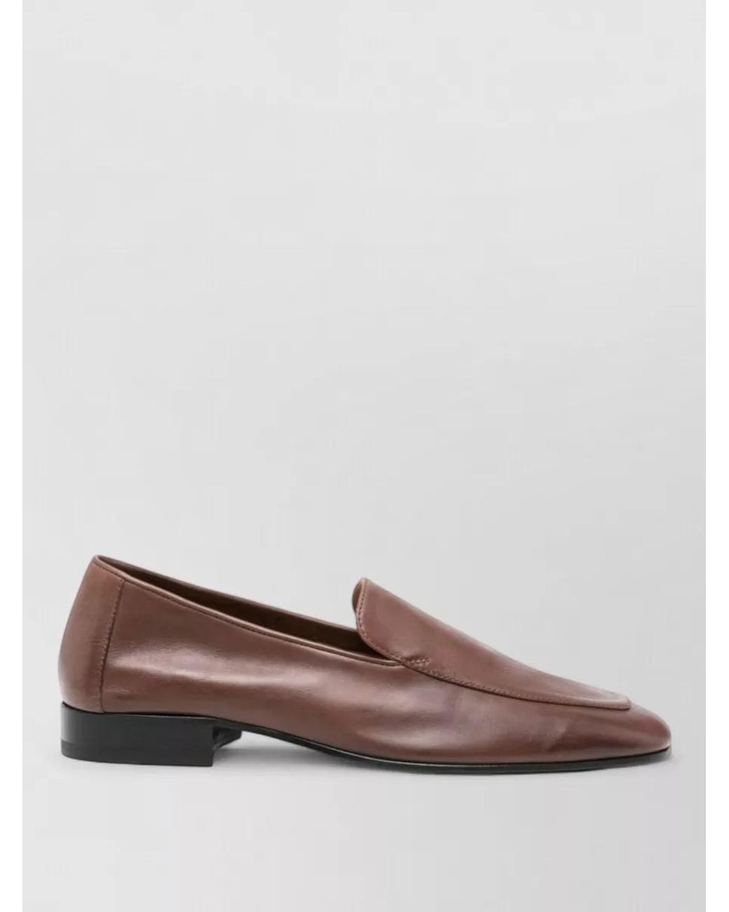 Dries Van Noten Brown Leather Loafers for men