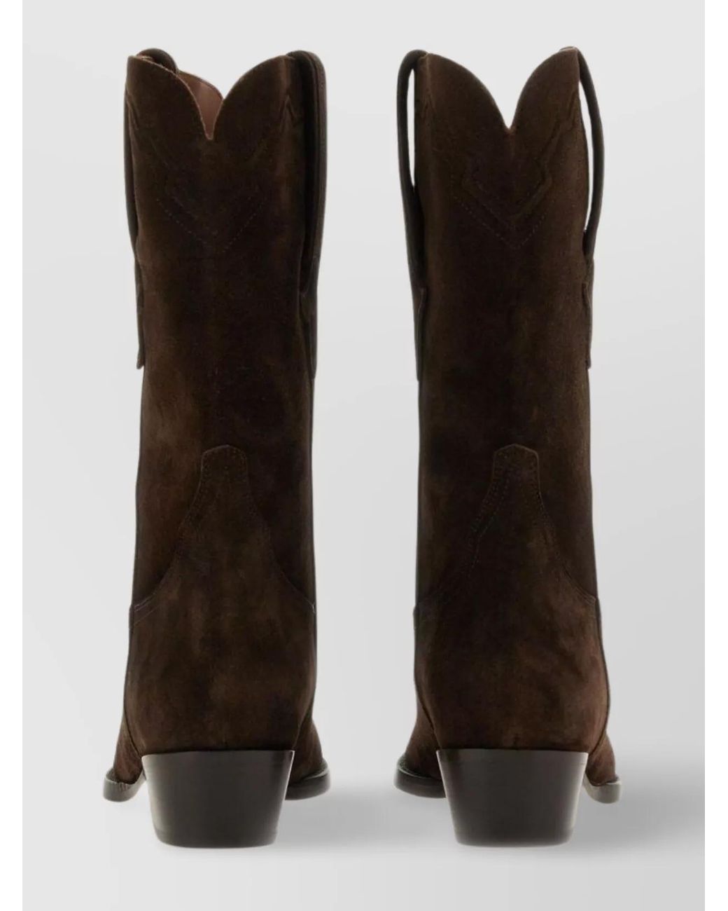 Paris Texas Brown Leather Knee-High Boots
