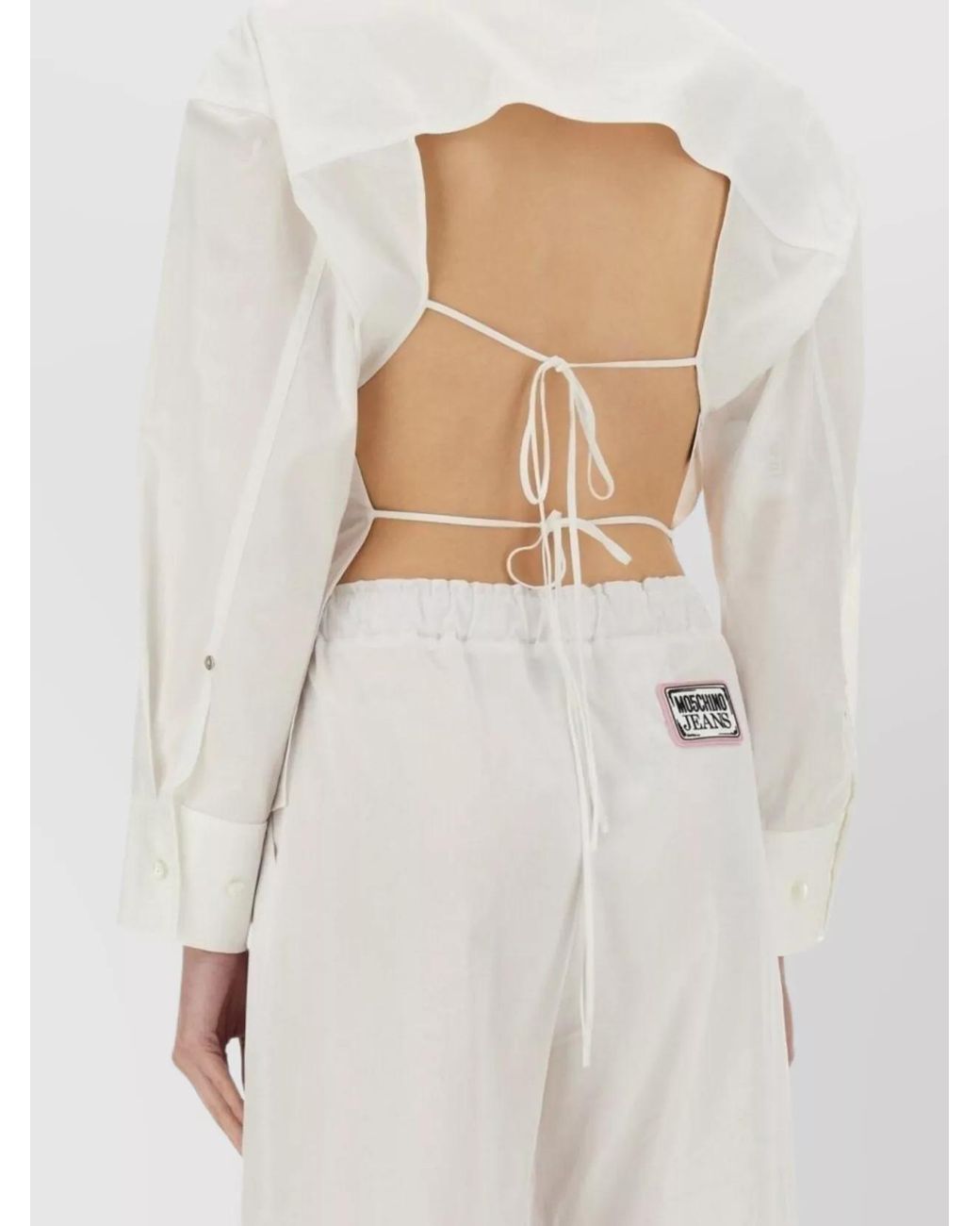 Moschino White Cotton Shirt