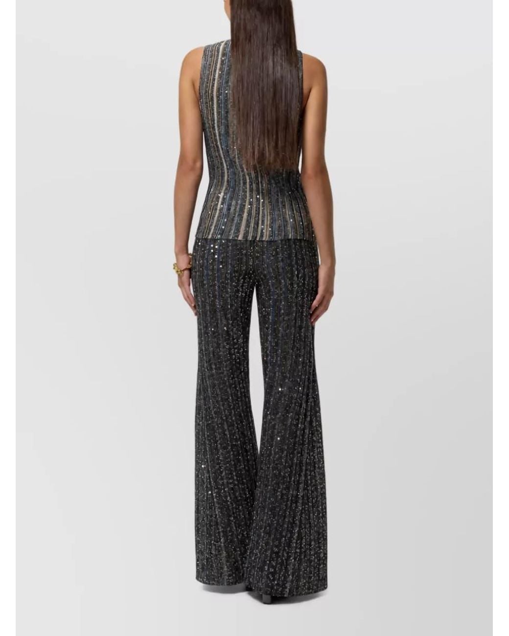 Missoni Black Striped Trousers