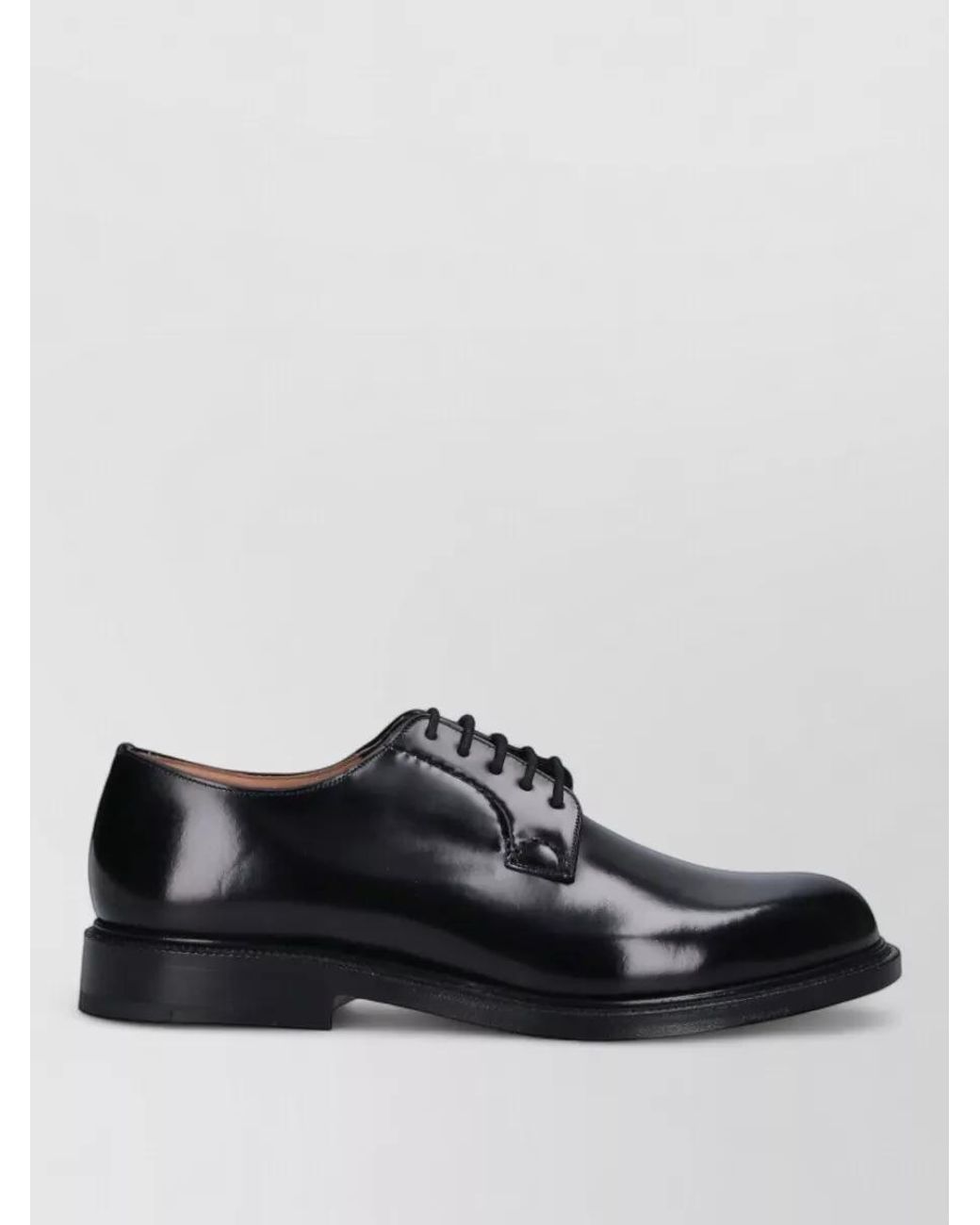 Church's Black Leather Derby Shoes for men