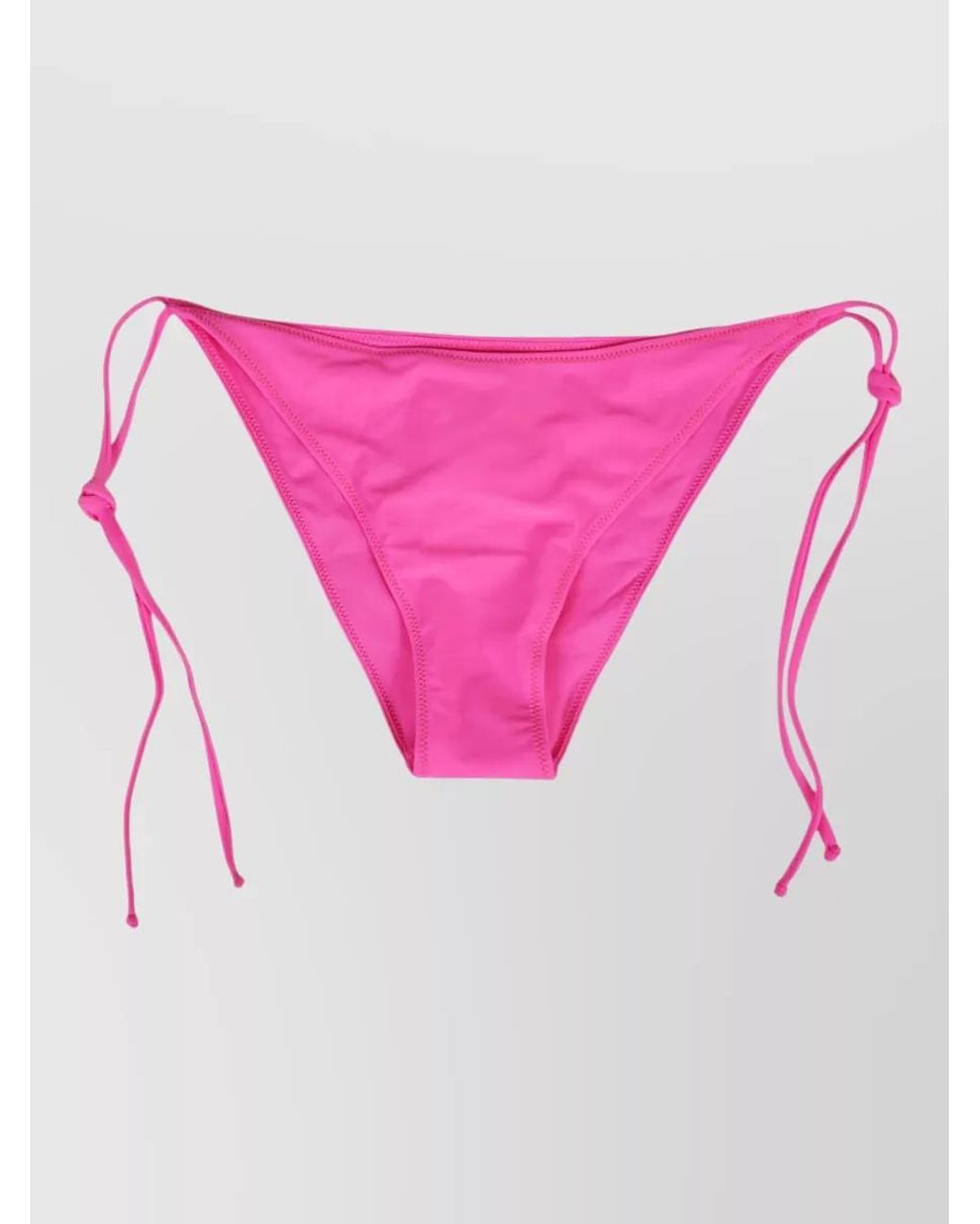 Mc2 Saint Barth Pink String Bikini Bottom