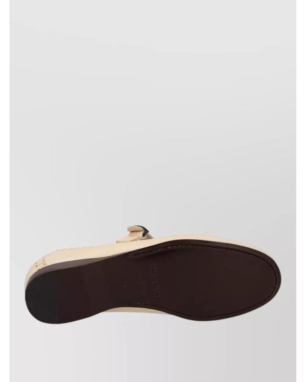 Hereu Natural Leather Moccasins