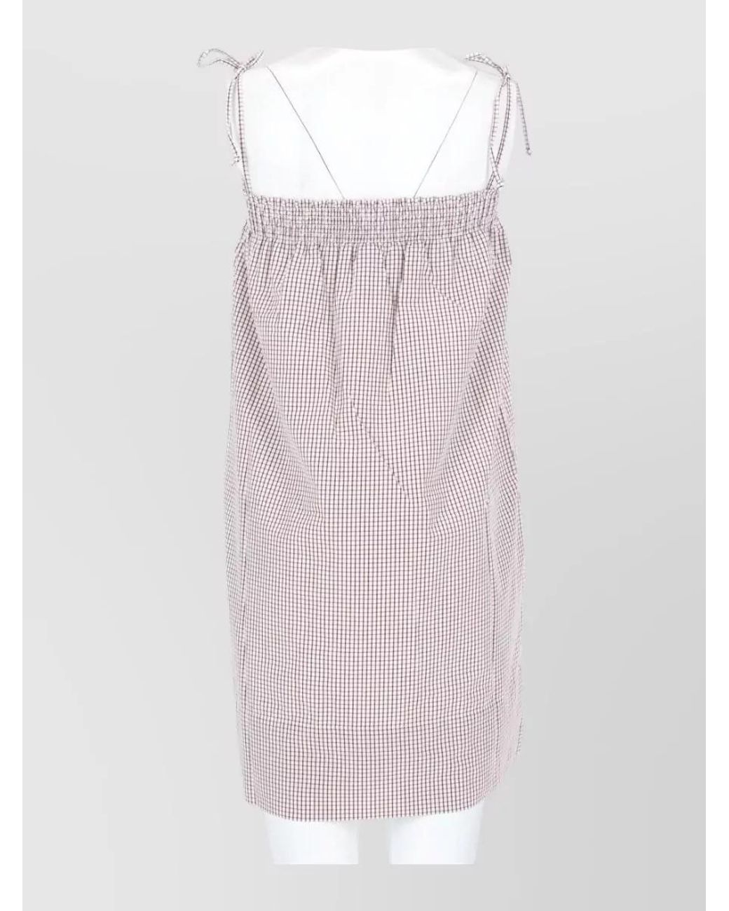 A.P.C. Pink Cotton Iris Knee-Length Dress