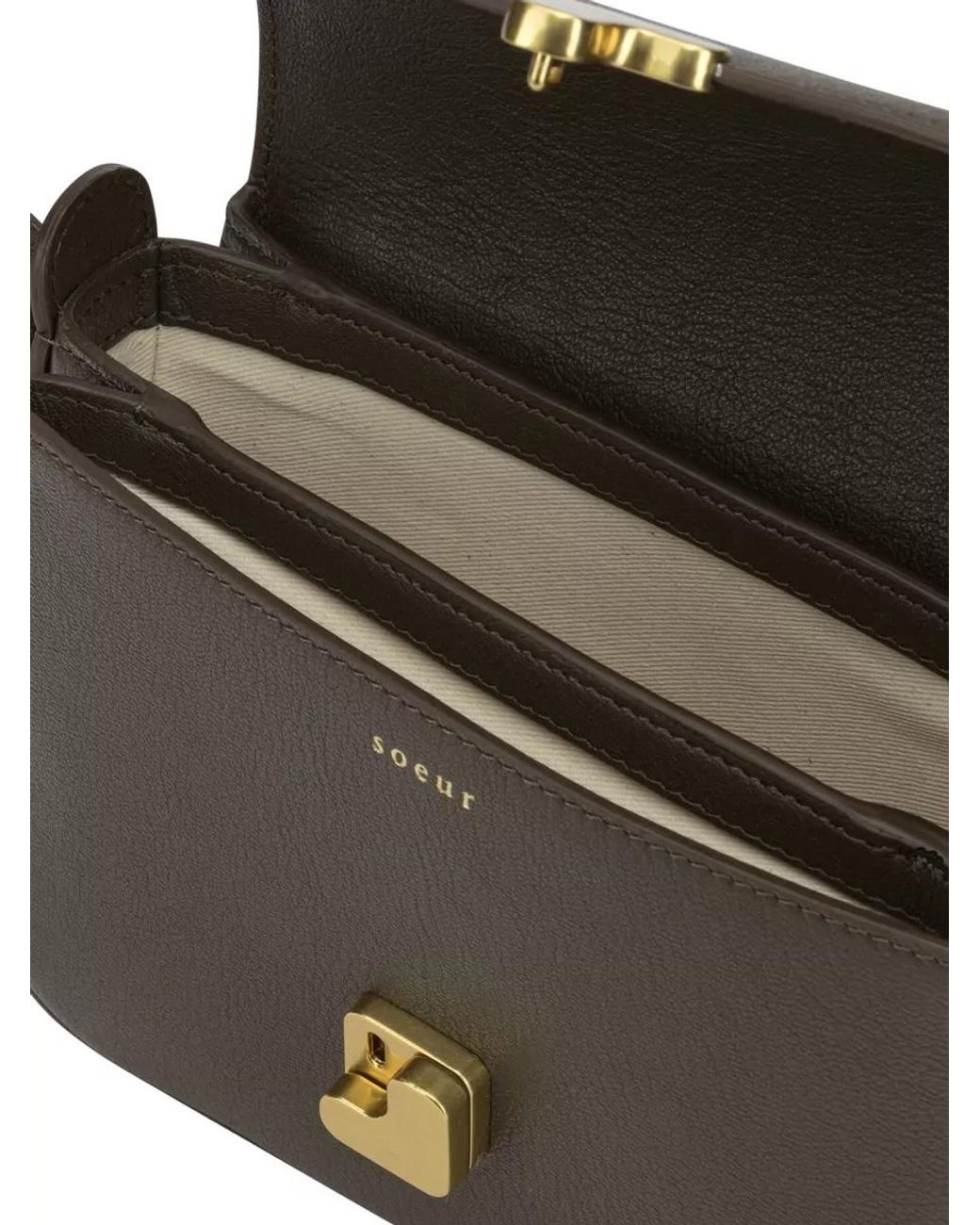 Soeur Multicolor Leather Small Shoulder Bag
